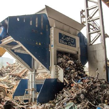 Zato#GF4000, Blue Devil GF & GFS, 20 ton/hr.,735 HP, bulk baled mixed scrap