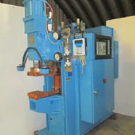 200 KVAFerranti Sciaky#EPTMX3, platens, 12" throat, 460/3/60, 130000 amps, 10 diameter cyl, SCR, serial #11514, 1990