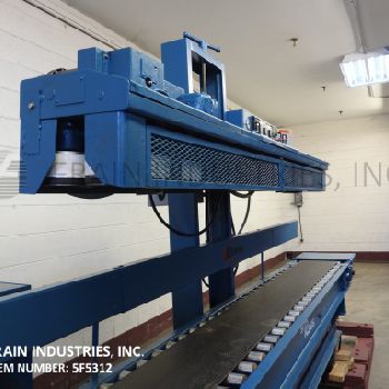 St Regis#92E, semi-automatic, single fold, pinch bottom, pre-applied glue, hot air bag sealer (2 available)