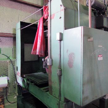 18"Savage#WJS-20, wet type abrasive cut-off saw, 18 blade diameter, 1600 RPM spindle speed, 30 HP, 36 x 24 table, #18884
