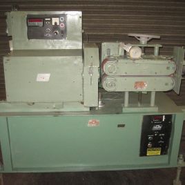 RDN # EMC-2DC218-3, extractor / cortador de correa de 2 ", correa de 3 W x 18 L, 20 amp, con ruedas, 1988, # 7576