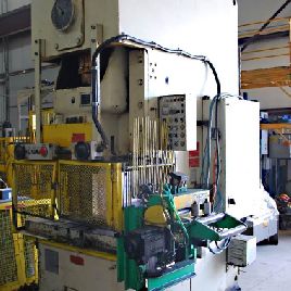 165 Ton,Aida#NC1-15, 40-85 SPM, 5" stroke