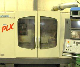 9" x 30Tschudin#PLX45, CNC cyl.grinder,Fanuc 18i.,Marposs P5 ga.sys,14 diameter,clnt,2002
