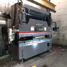 135 Ton,Cincinnati#135CB, CNC press brake,10’ OA,8’6-3/4" BH,Hurco Autobend 5C BG