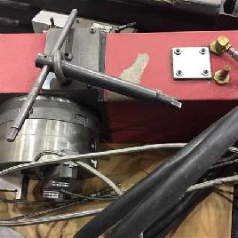 8.3"Haas#HRT210, 8.3 diameter,210 ft./lb.torque,100°/Sec rotation,w/tailstock,S38530