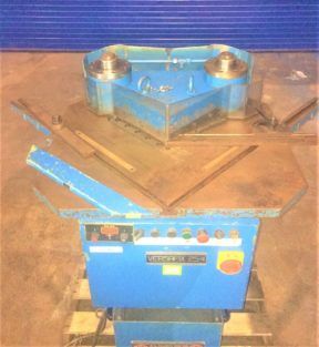 10 ga. x 9.8"Fim#VERSAFIX, hydraulic,twin work guides,EFP,scrap bin,5 HP,#6554P