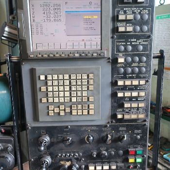 5.12"Kuraki#KBT-13A, 118 X,78 Y,51 Z,3k RPM,63 x 70 r/table,Fanuc 16iMB,2004,#30257