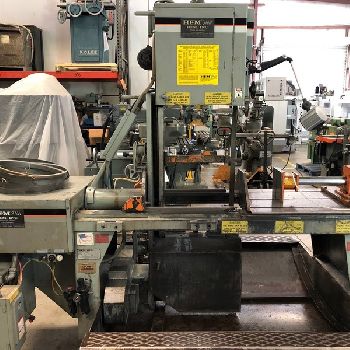 18" x 22Hem#V100LM-2, tilt frame vertical band saw, 1997
