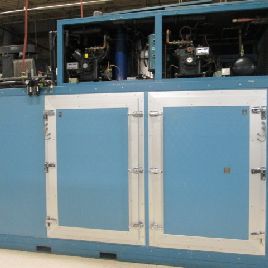 HarrisEnvironmental Systems, 98" L x 39 D cycling chamber w/new compressors