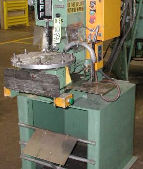 2 Ton,Neff, 8 station rotary table, 1985, tag #14198