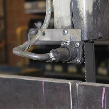 18" x 24Hem#V120HA, programmable tilt, 7.5 HP, 1.25 blade, feed system, S36649