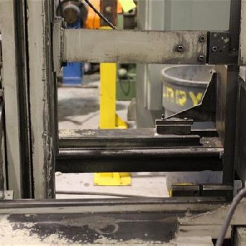 18" x 24Hem#V120HA, programmable tilt, 7.5 HP, 1.25 blade, feed system, S36649