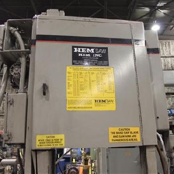 18" x 24Hem#V120HA, programmable tilt, 7.5 HP, 1.25 blade, feed system, S36649