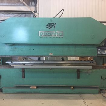 175 Ton,Piranha, sgl cylinder hyd brake,14’ OA,Hurco AB 6 control,Hurco X-Axis CNC BG,’02