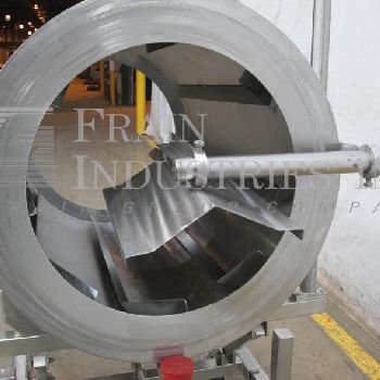 Spray Dynamic#SOFTFlight, 30" diameter, Stainless Steel, continuous motion coating drum (2 available)