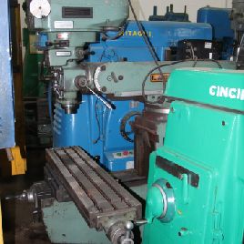 Lagun#FTV-1, ram type vertical mill,9" x 42 table,3 HP,One shot lube,R-8,#61424