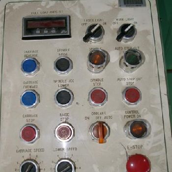 26"W.J. Savage#WJS-20, abrasive automatic cut off saw,wet type,1300 RPM,moveable t-slot table,enclosure,#11085