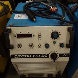 16166 - Welding - TIG OERLIKON CITOTIG 270 DC -