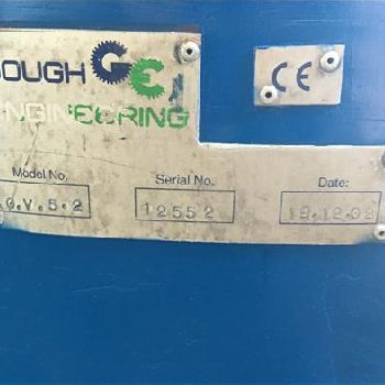 Gough engineering GV52 vibratory separator / sieve