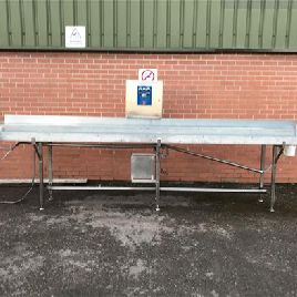 Total Stainless twin lane conveyor