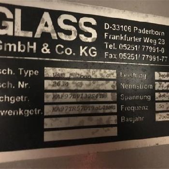 Glass VSM F 1000 mixer