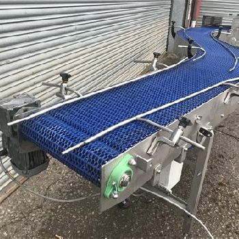 NNP Stainless S bend conveyor