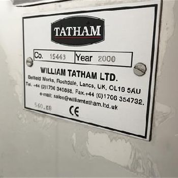Tatham TFM60 Twin shaft paddle mixer
