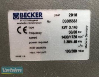 BECKER KVT 3,140