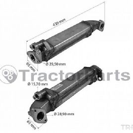 John Deere-EGR hűtő - John Deere 6000, 6J, 6M, 6R, 7000 sorozat