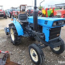 Iseki con el cortador