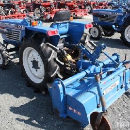 Iseki TU 2201 with milling machine