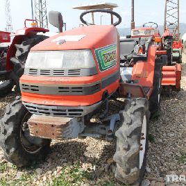 Hinomoto CX 14 with milling cutter