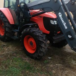 Kubota M108S with front loader