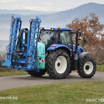 Berthoud Hermes sprayer mounted