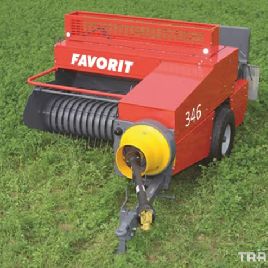 FAVORIT 346 square baler press