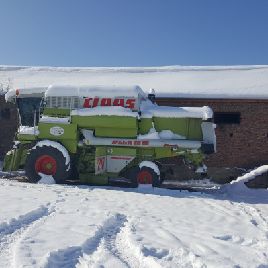 Claas MEGA 218 VX + Adapters