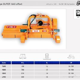 Mulcher Falc SUPER SAX 2100