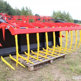 Bucket with crocodile teeth 1.2m - New Holland, Manitou, Bobcat