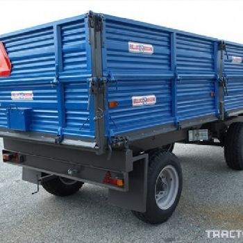 Hydraulic three-side trailer Bellucci & amp; Rossini BR