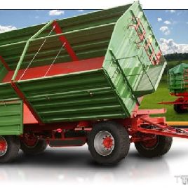 Two-axle trailer 13 tons T 680