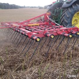 German spring harrow brand BRIX Model STRAWMAX-PRO