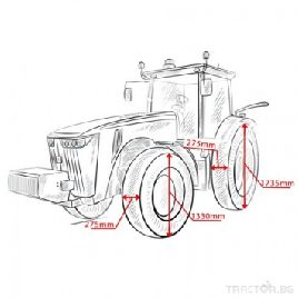 JOHN DEERE 6630/6920/6115 48 "