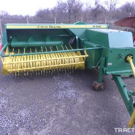 John Deere 456 A slurry tanker