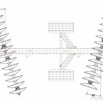 V-shaped Disc Harrow JEAN DE BRU MONOLINER VRM