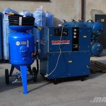 Boge PIASKARKA 215L+ SPRĘŻARKA 22KW+ZBIORNIK 1000