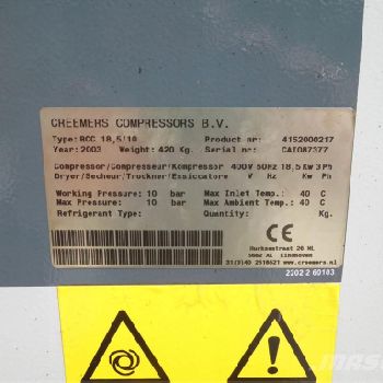 Creemers KOMPRESOR ŚRUBOWY 18,5KW 03R!!!