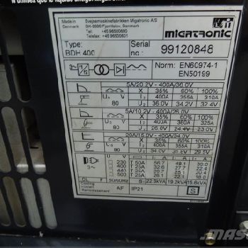 MIG+TIG+MMA MIGATRONIC BDH 400 PULS CHŁODZENIE