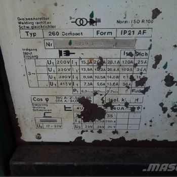 MIG MIGATRONIC 260 COMPACT 260A