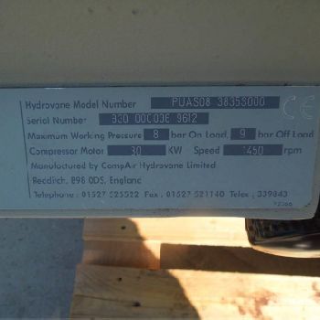 Hydrovane SPRĘŻARKA ŁOPATKOWA 830 30KW