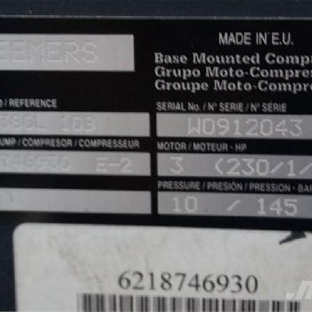 Creemers SPRĘŻARKA TŁOKOWA 3KW OBUDOWA AKUSTYCZNA